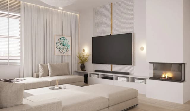 Jak urządzić ścianę za telewizorem, by uniknąć błędów w designie